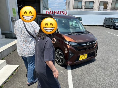 カーシェア車両の新型ムーヴを試乗車としてご利用頂けます♬