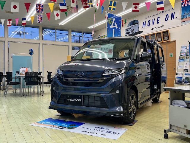 新型ムーヴ遂に登場♬　現車ショールームにて展示中です！