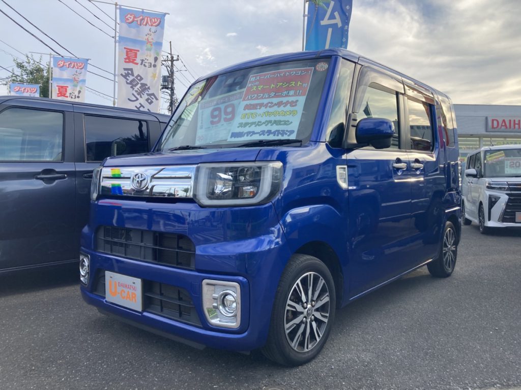 ピクシス メガ　Gターボ　SAⅢ　純正7インチナビ　バックカメラ　ステアリングリモコン