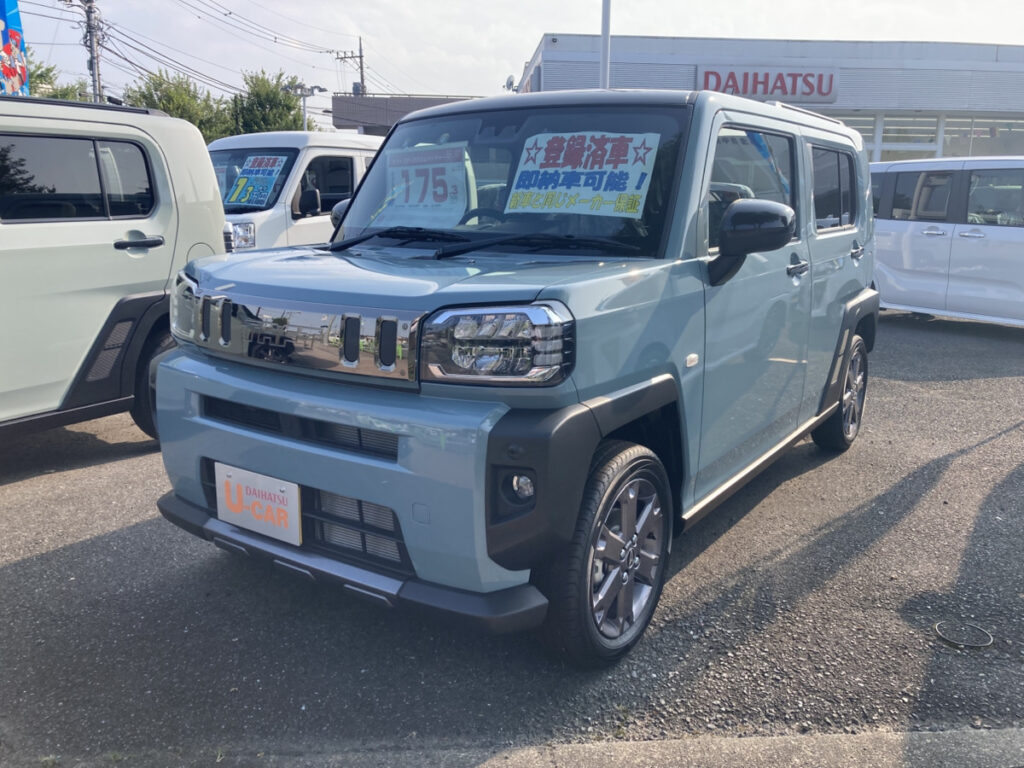 【届出済未使用車】タフト　G　ダーククロムベンチャー　特別仕様車