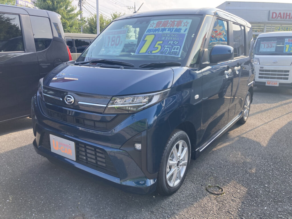 【届出済未使用車】ムーヴ　G　レーザーブルークリスタルシャイン　
