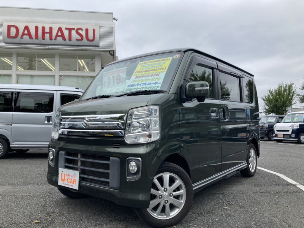【厳選中古車】エブリィW PZターボスペシャル　純正7インチナビ/バックカメラ/ETC/前後ドライブレコーダー