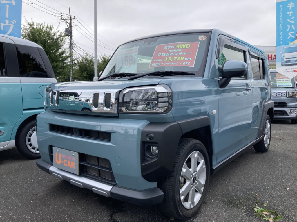 【厳選中古車】タフト G クロムベンチャー 4WD　純正ナビ/バックカメラ/ETC