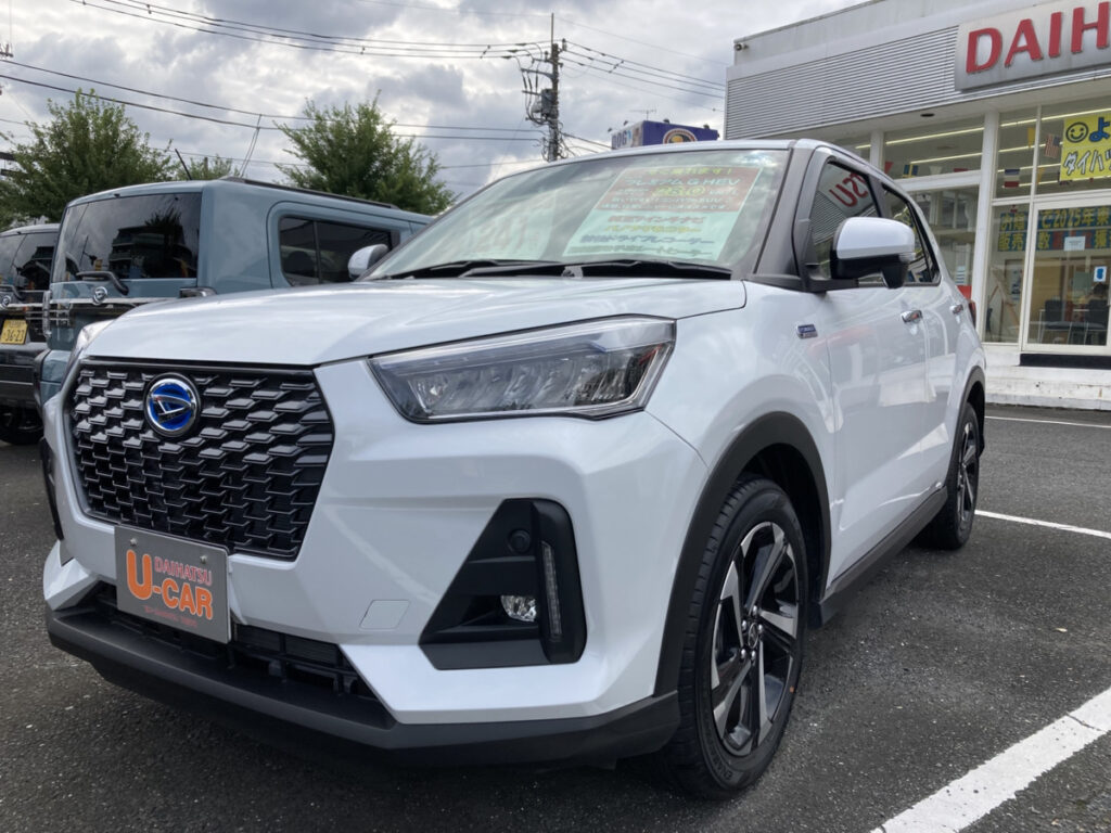 【厳選中古車】ロッキー Premium G HEV　純正7インチナビ/パノラマモニター