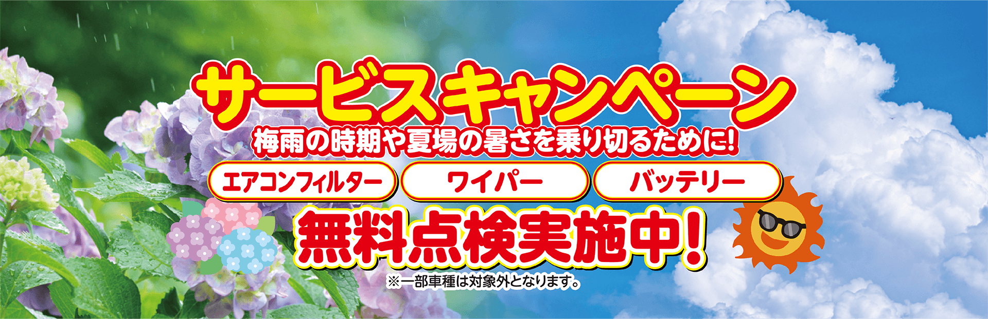 サービスキャンペーン
