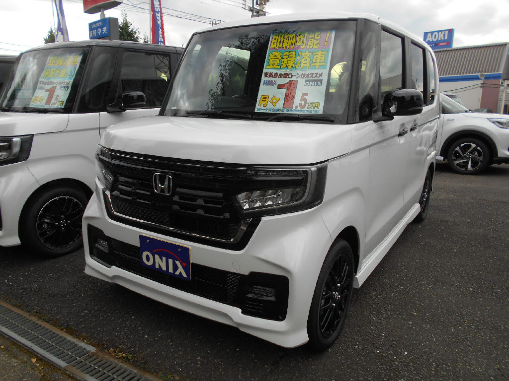 【売約済】<特別仕様車>N-BOX カスタム Lターボ STYLE+BLACK
