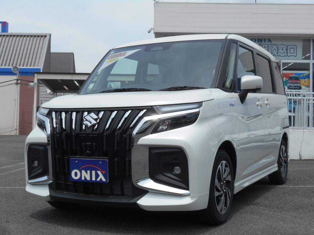 【登録済未使用車】ソリオバンディット ハイブリッド ＭＶ 全方位モニター付９インチナビ
