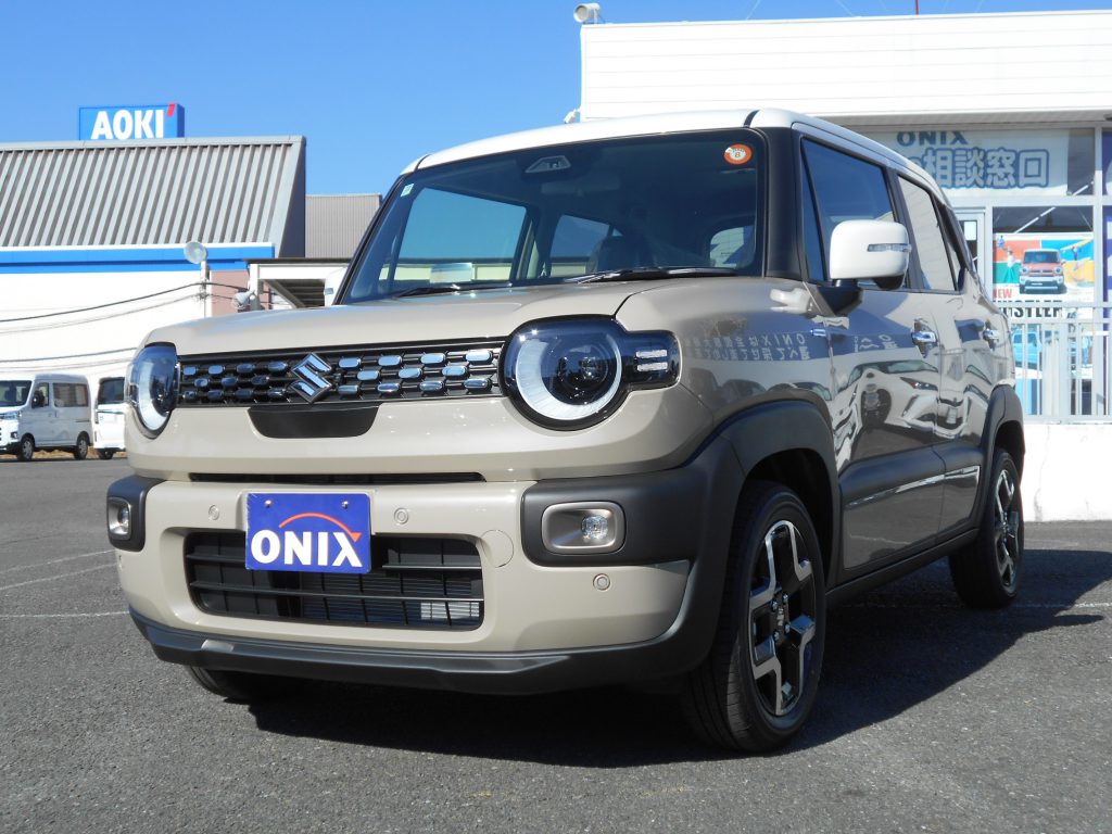 【登録済未使用車】クロスビー ハイブリッドＭＺ 全方位モニター付９インチナビ