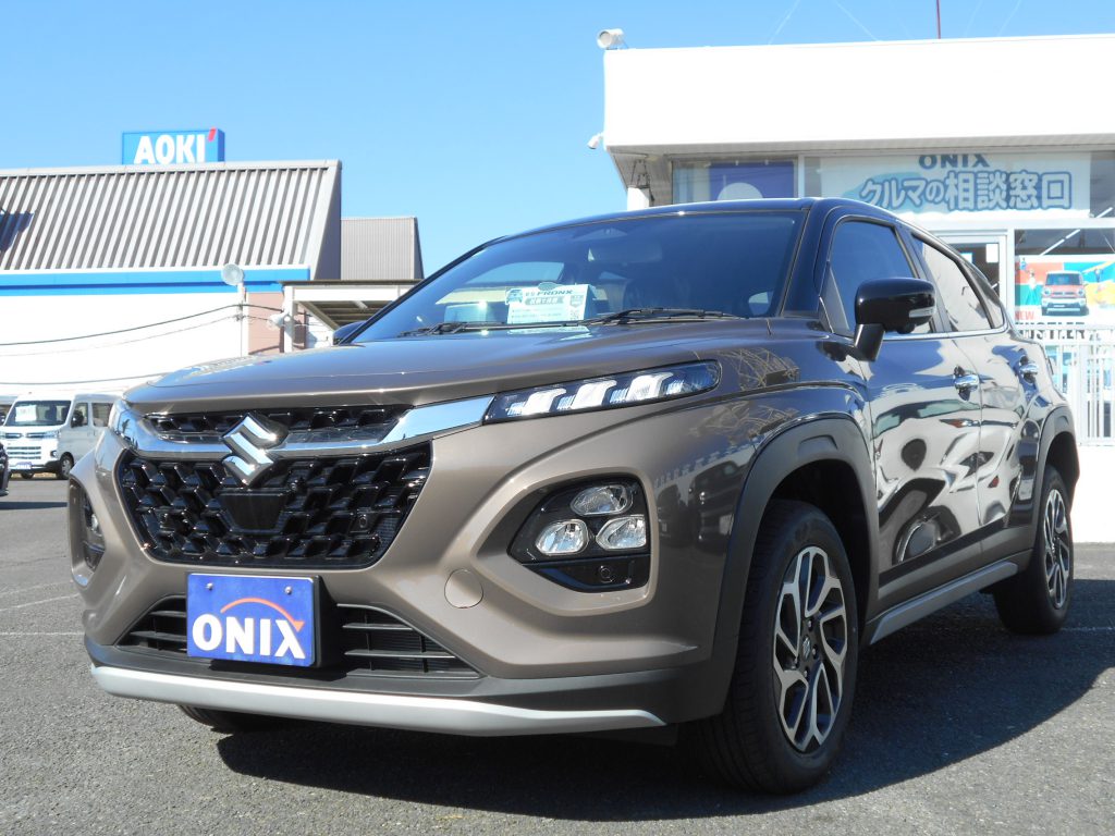 【登録済未使用車】フロンクス マイルドハイブリッド 全方位モニター付９インチナビ