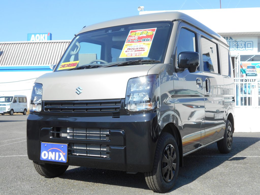 【届出済未使用車】エブリイ Ｊリミテッド ターボ スズキセーフティサポート