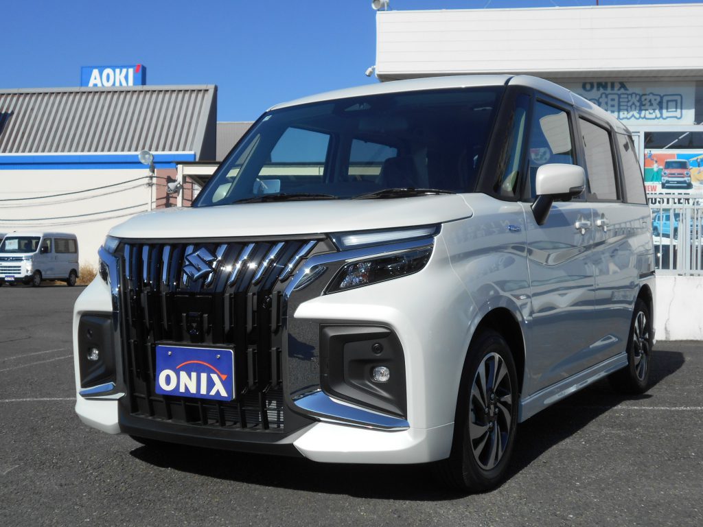 【登録済未使用車】ソリオバンディット ハイブリッドＭＶ 全方位モニター付９インチナビ