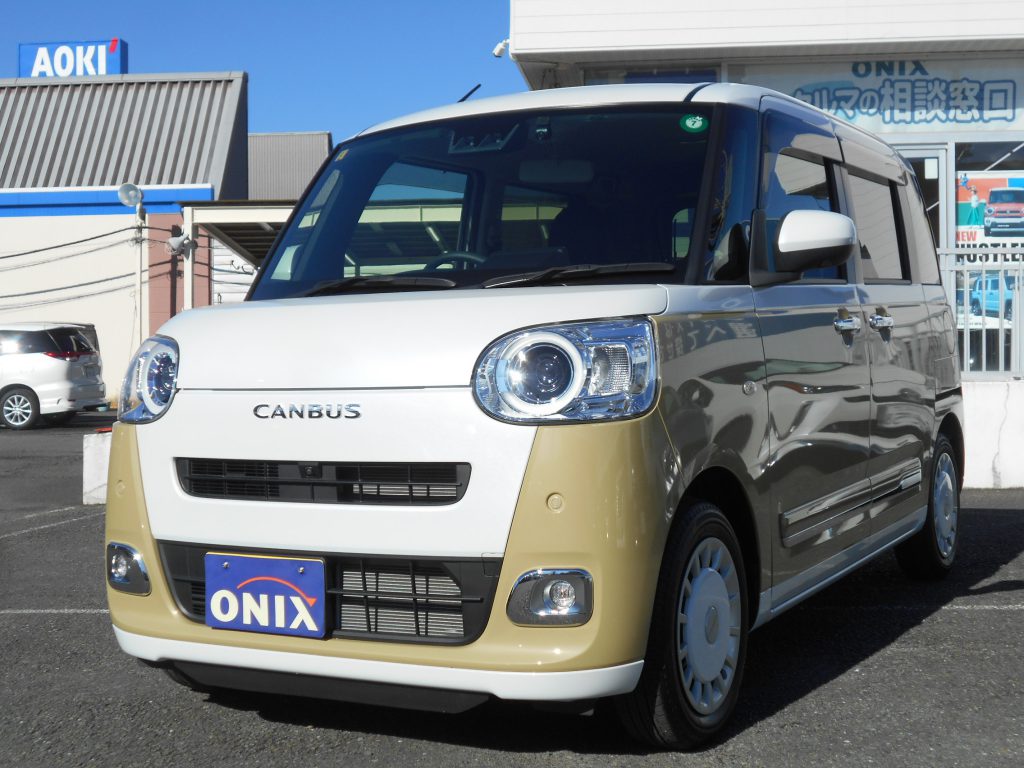 【認定中古車】ムーヴキャンバス ストライプG ナビ パノラマモニター ドラレコ