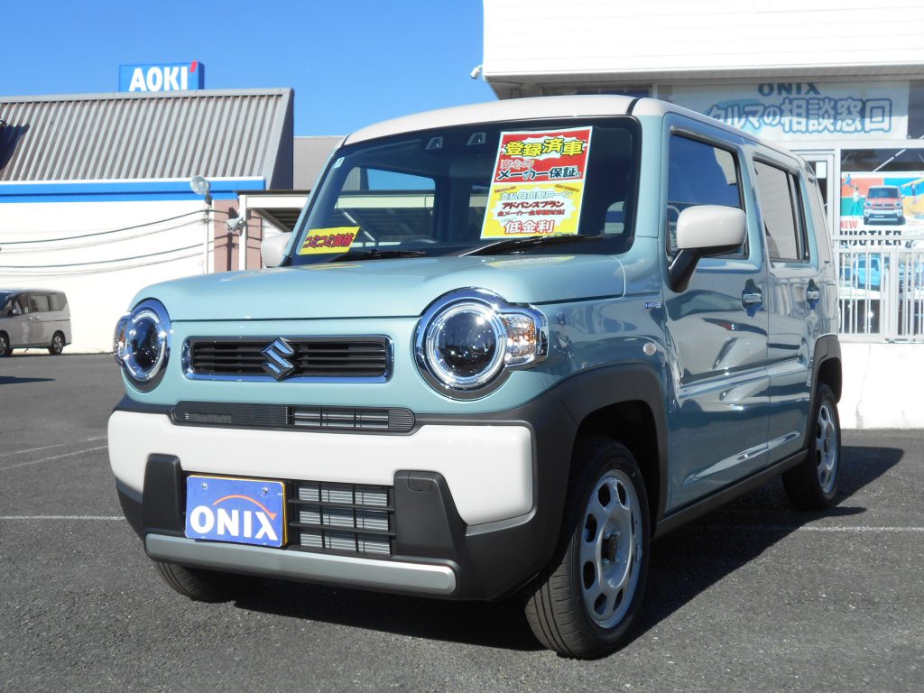 【届出済未使用車】ハスラー ハイブリッド G スズキセーフティサポート