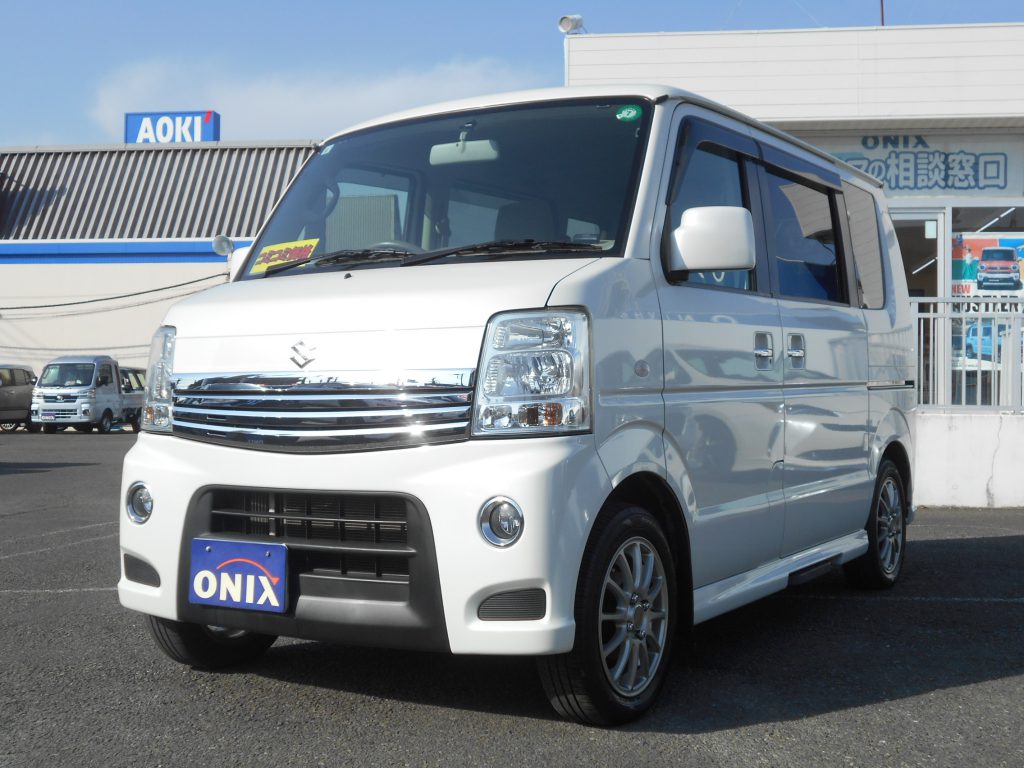 【認定中古車】エブリイワゴン ＰＺターボスペシャル ワンオーナー ナビ バックカメラ