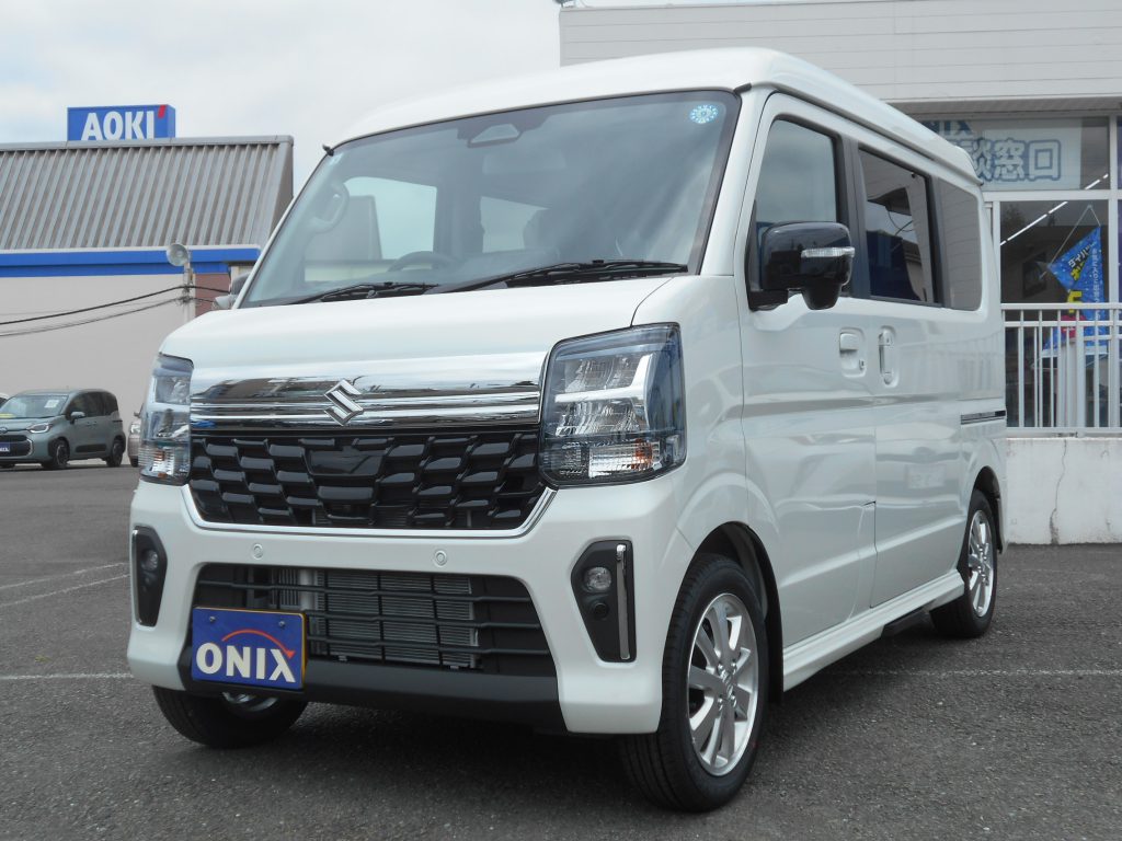 【届出済未使用車】エブリイワゴン ＰＺターボスペシャル ハイルーフ ７型 全方位ナビ