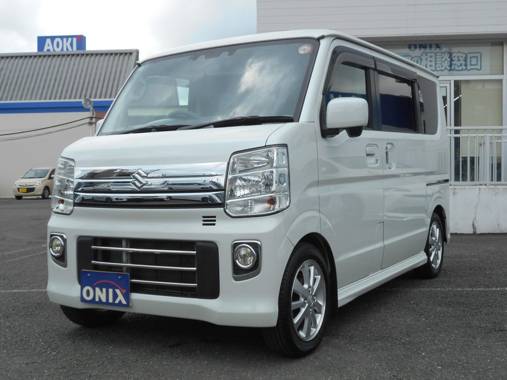 【認定中古車】エブリイワゴン ＰＺターボ 標準ルーフ デュアルカメラブレーキサポート