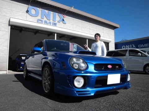 ◆本日の納車◆ インプレッサWRX STiリミテッド