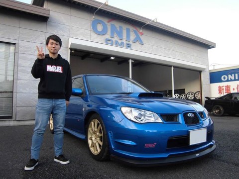 ◆本日の納車◆ インプレッサWRX STi G型