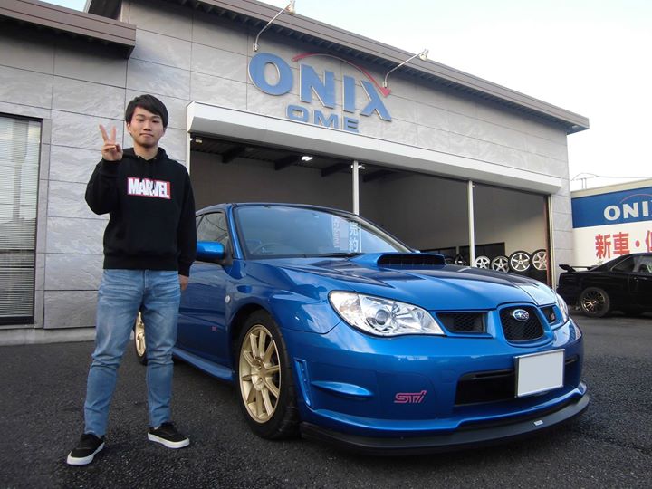 ◆本日の納車◆ インプレッサWRX STi G型